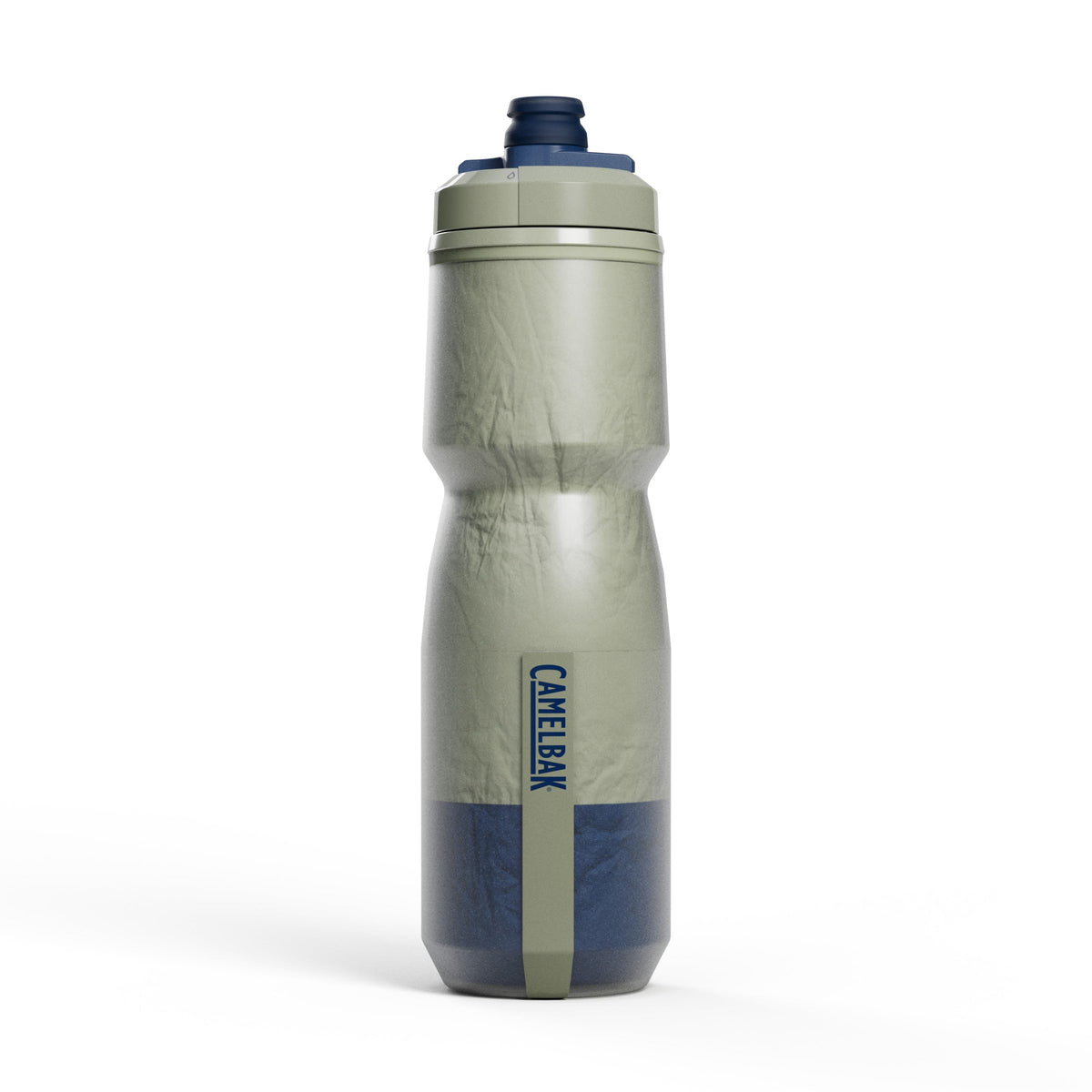 CamelBak Podium Chill Outdoor Water Bottle 24oz, White/Black