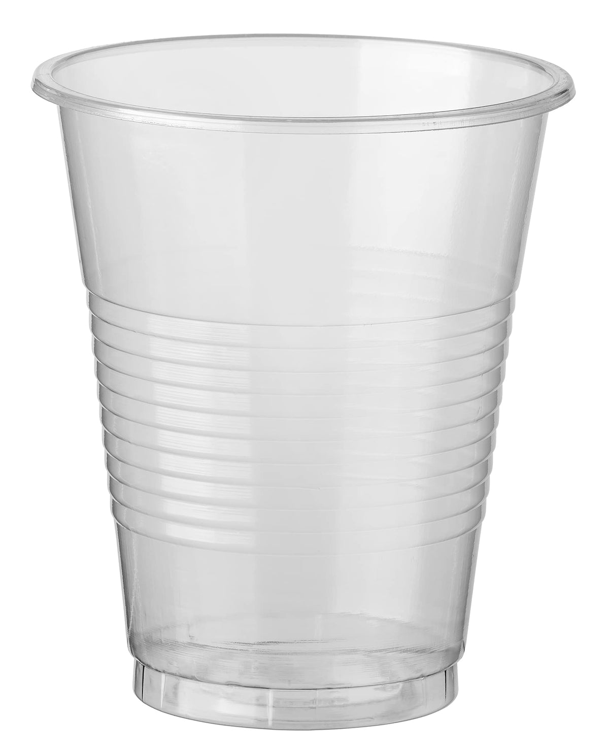 Plastic Cups Bulk Disposable Clear Cup 7 oz - (1200 Count) BPA-Free - Good For Cold Drinks, Party Cup, Water Cooler Dispenser, Transparent Cups for Water, Juice, Ice Tea, Soda [1200 Pack/Case]