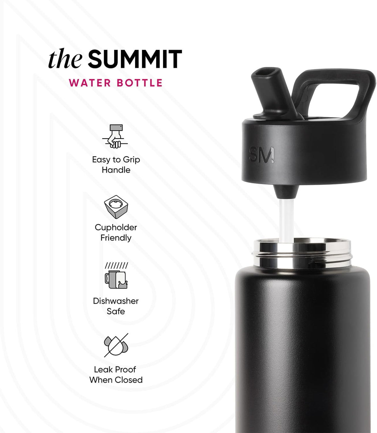 Simple Modern Kids Water Bottle & Toddler Cup | 14oz | Sports