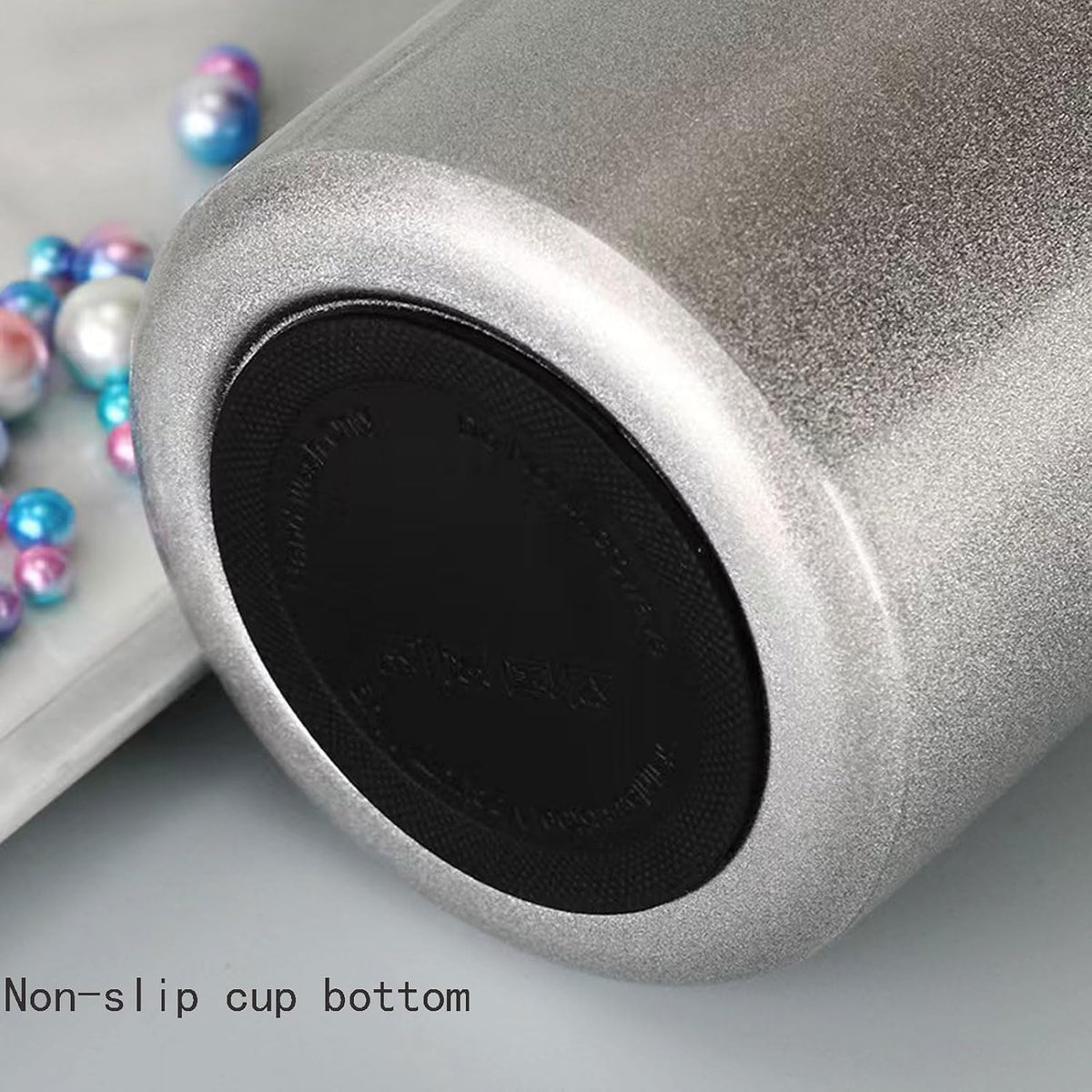 Mini Vacuum Insulated Tumbler Small Stainless Steel Thermal Bottle Water Flask Thermal Cups for Hot and Cold Drinks Travel Coffee Mug 10.2 oz/300ml Silver