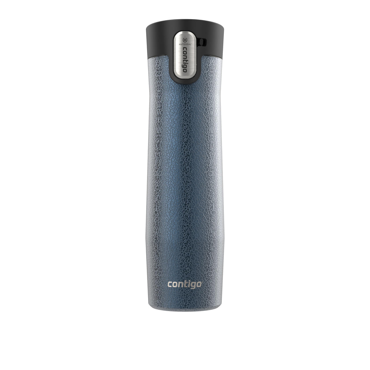 Contigo West Loop Stainless Steel Travel Mug with AUTOSEAL Lid, 16oz., Stainless Steel/Black