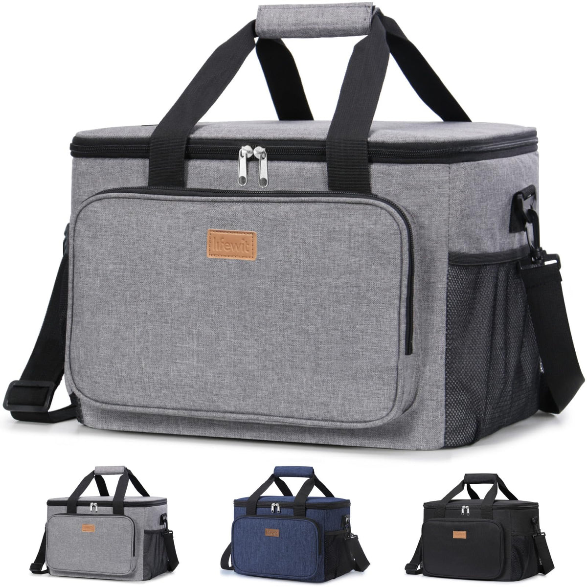 Lifewit Insulated Lunch Box for Men, Lunch Bag Cooler Women, 32-Can 20L