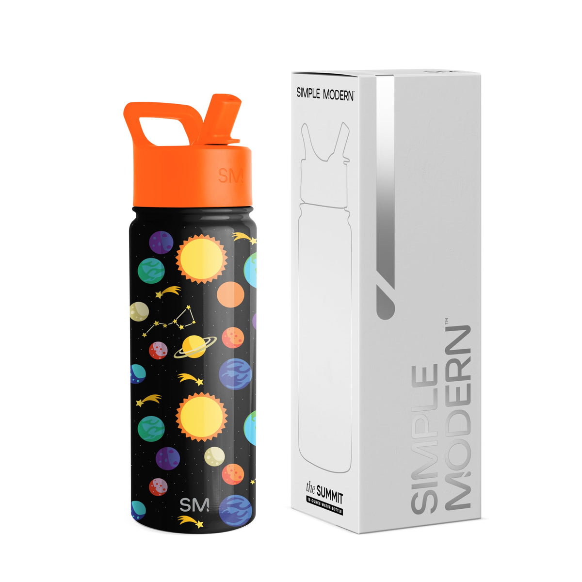 Simple Modern Kids Water Bottle & Toddler Cup | 14oz | Sports