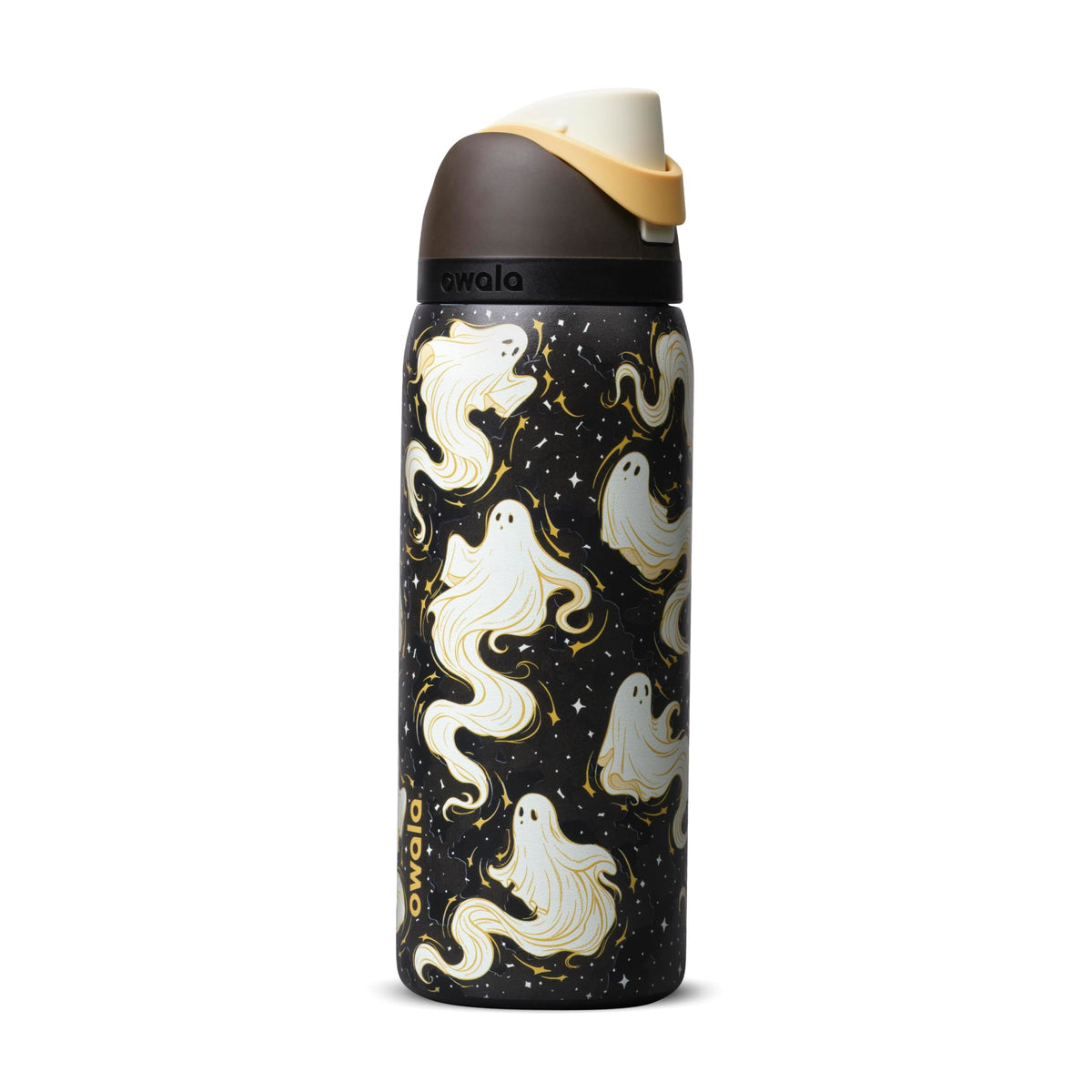 Owala FreeSip Stainless Steel Water Bottle 24 oz Shy Marshmallow