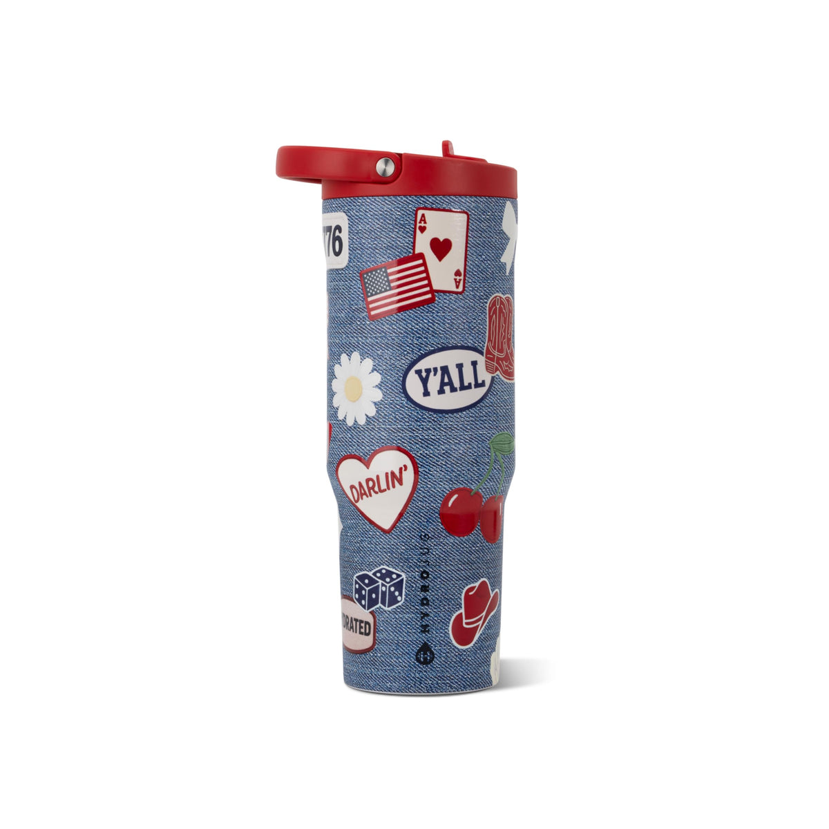 HydroJug Sport 32 oz Insulated Stainless Steel Water Bottle, Cream