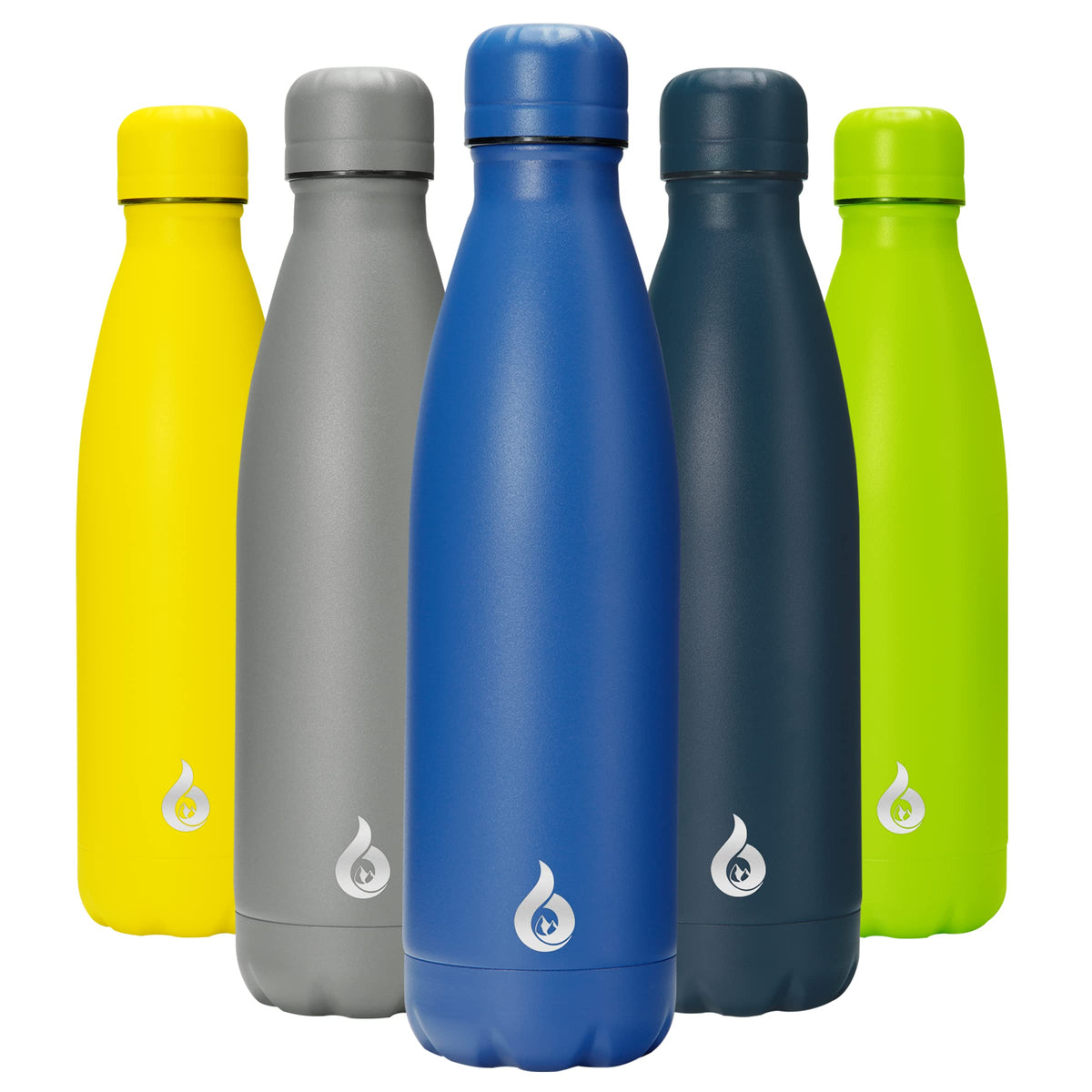 BJPKPK 12 oz Small Water Bottle, Reusable Insulated Stainless Steel Flask