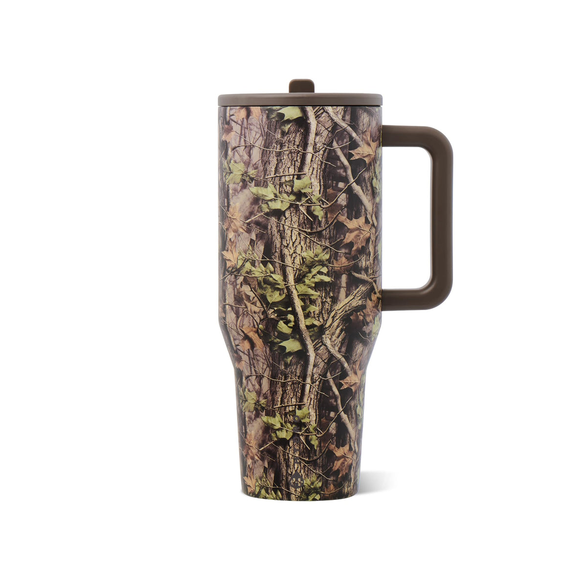 HydroJug Traveler 32oz, Insulated Tumbler with Handle & Straw, Cream