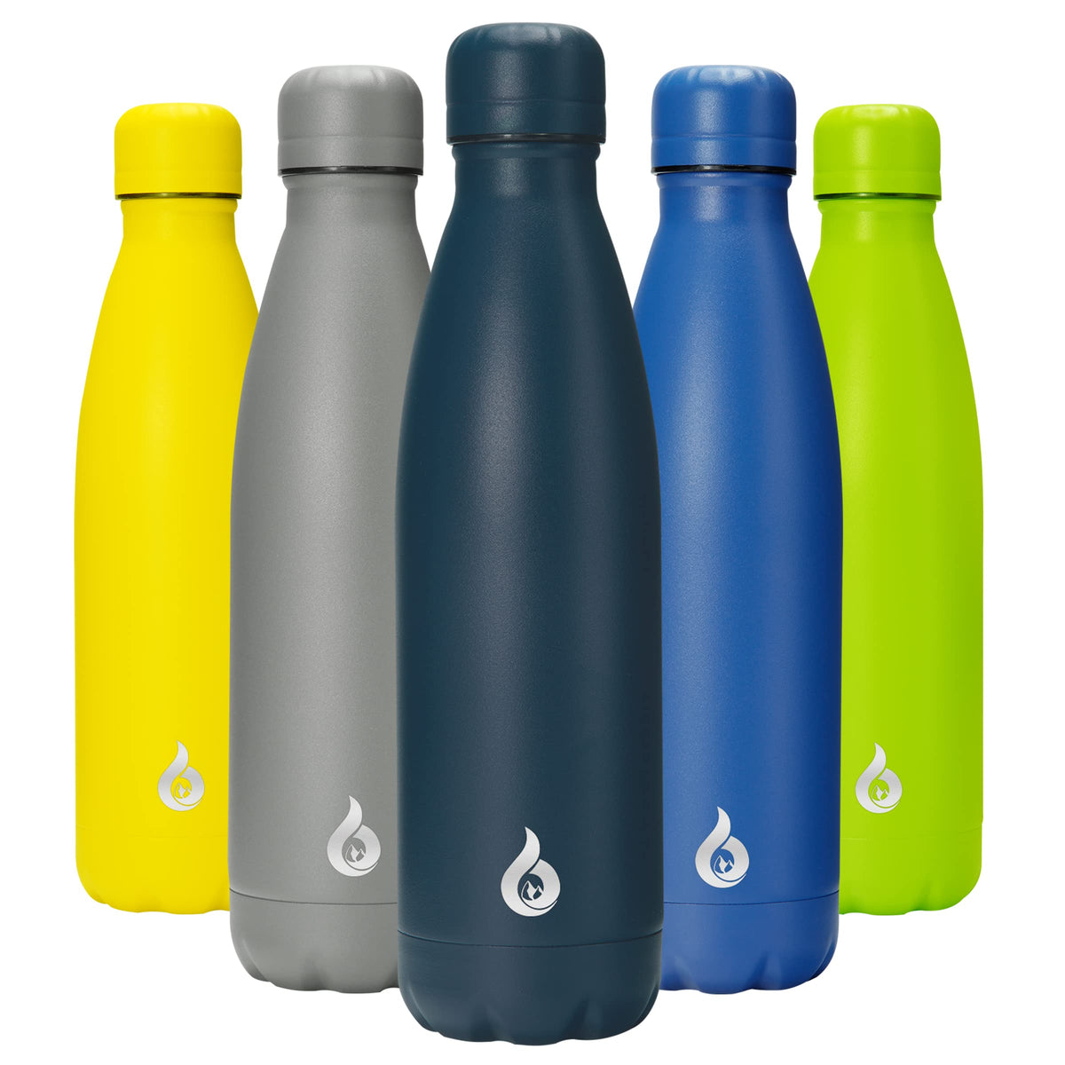 BJPKPK 12 oz Small Water Bottle, Reusable Insulated Stainless Steel Flask
