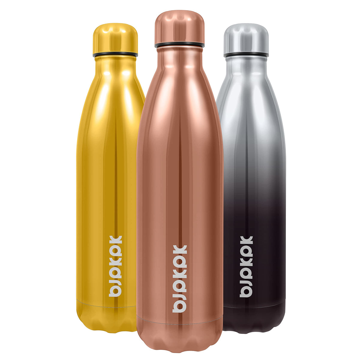 BJPKPK 12 oz Small Mini Water Bottle, Insulated Stainless Steel Flask