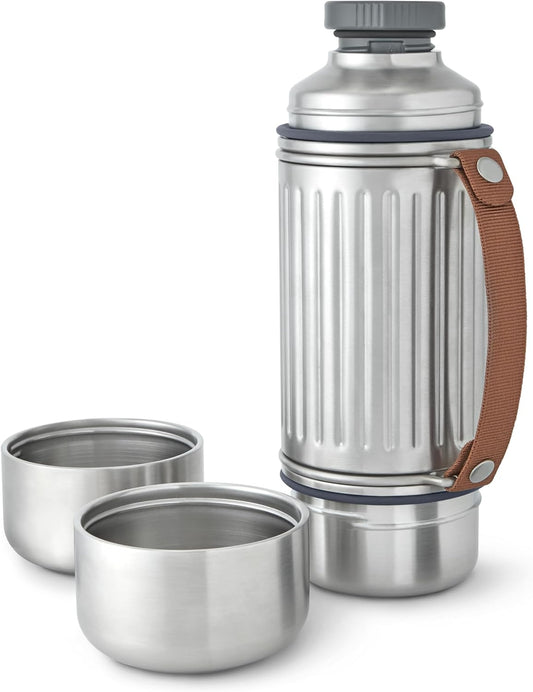 BLACK + BLUM Explorer Flask Duo | Insulated Stainless Steel | 2 Cups | 1L