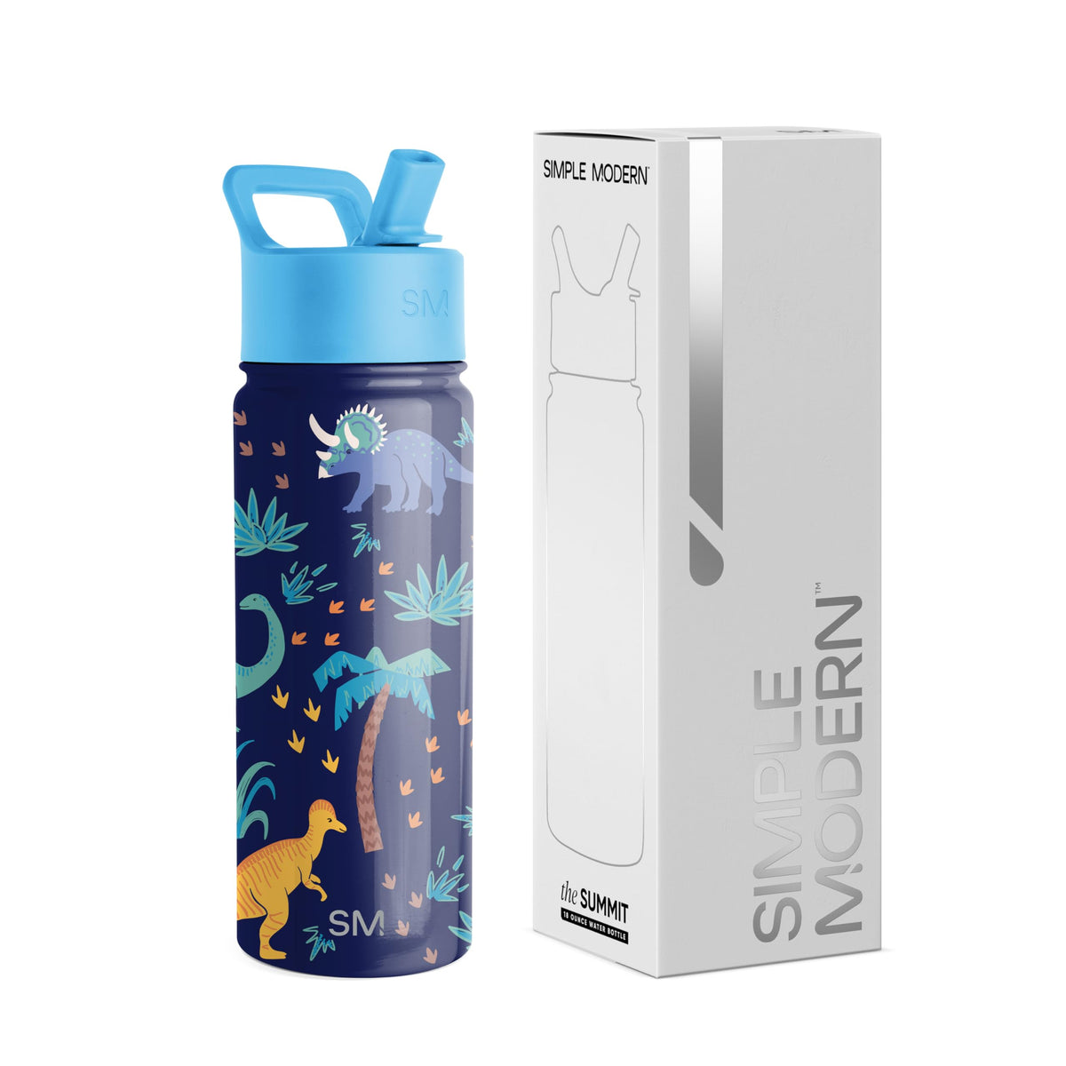 Simple Modern Kids Water Bottle & Toddler Cup | 14oz | Sports