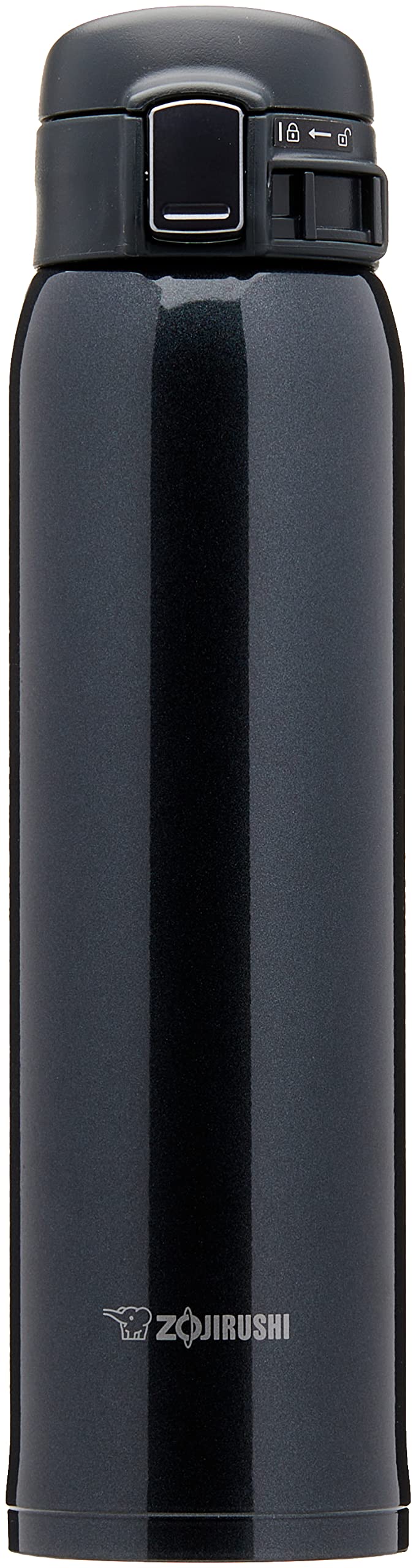 Zojirushi SM-SA60BA Stainless Steel Vacuum Insulated Mug, 1 Count (Pack of 1), Black, 20 oz.