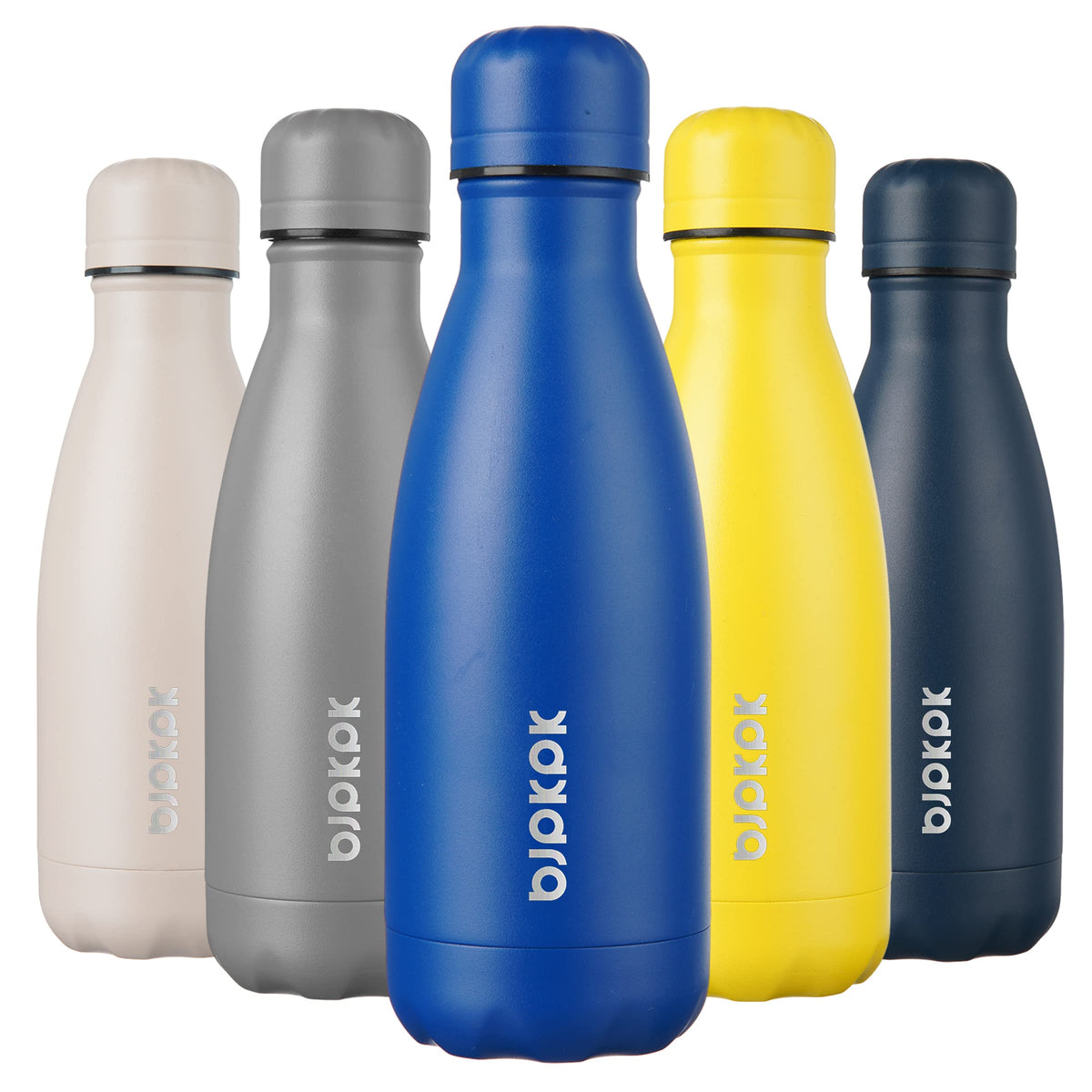 BJPKPK 12 oz Small Mini Water Bottle, Insulated Stainless Steel Flask