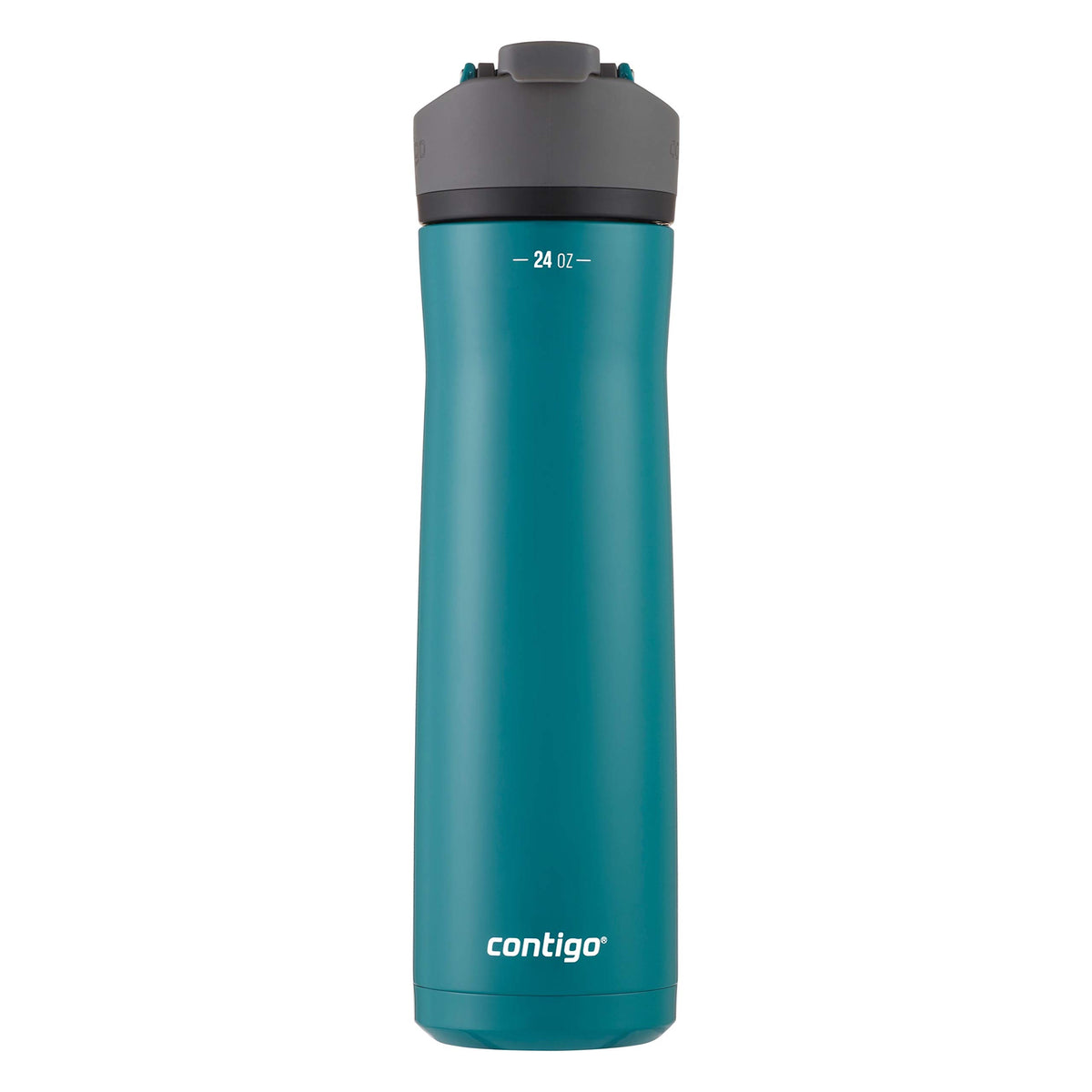 Contigo Cortland Chill 2.0 Blueberry Stainless Steel Water Bottle Vacuum-Insulated Spill-Proof Lid 24oz Ideal for Hot or Cold Drinks Interchangeable Lid Perfect for Kids & Adults