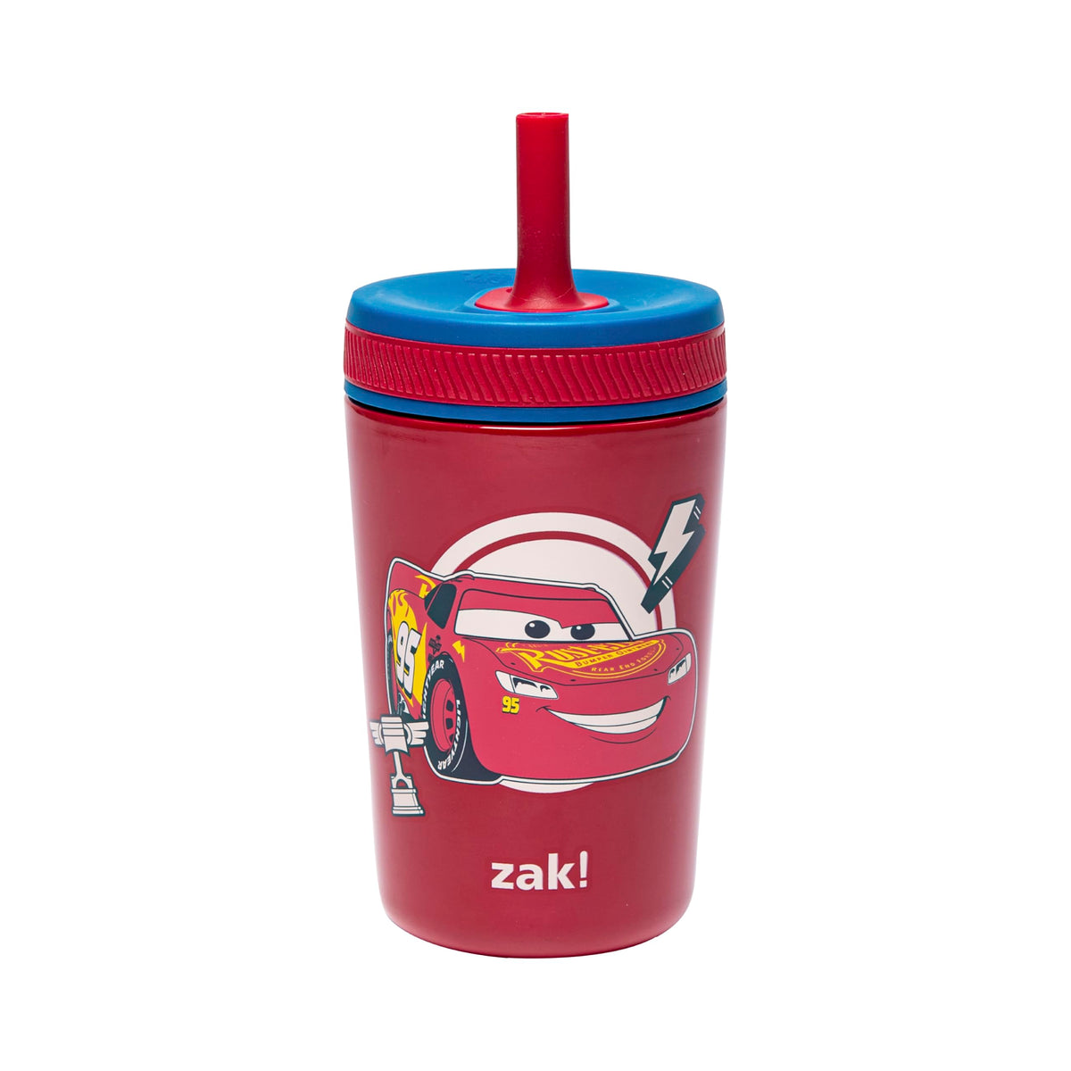Zak Designs Spaceships Kelso 12oz Stainless Steel Leak-Proof Toddler Cup