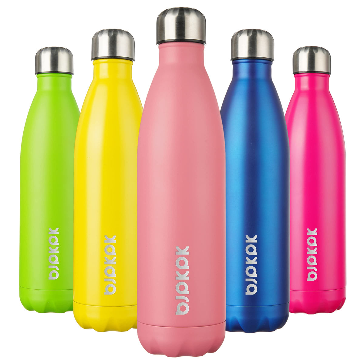 BJPKPK 12 oz Small Mini Water Bottle, Insulated Stainless Steel Flask