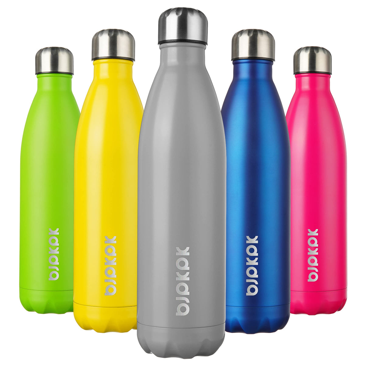 BJPKPK 12 oz Small Mini Water Bottle, Insulated Stainless Steel Flask