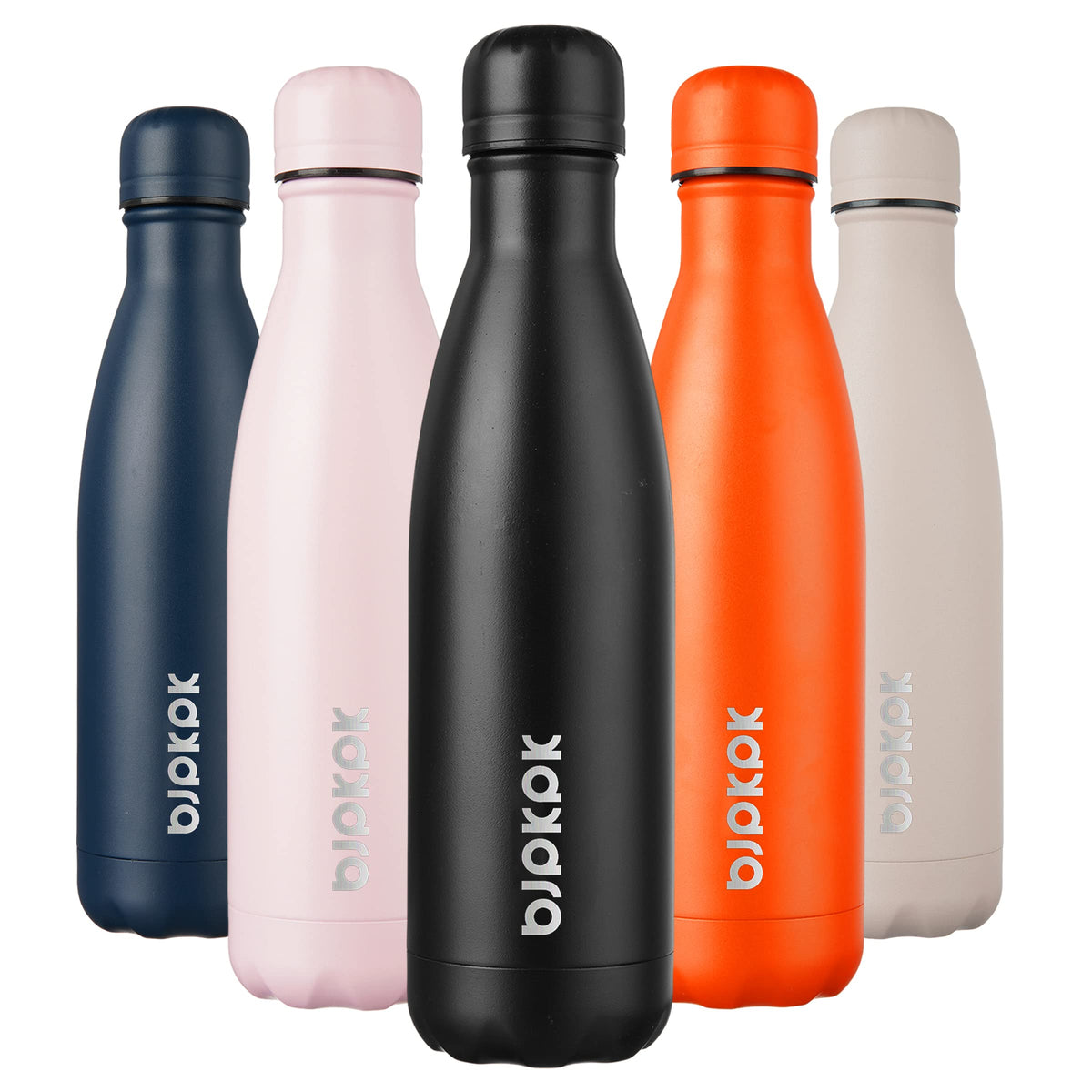 BJPKPK 12 oz Small Mini Water Bottle, Insulated Stainless Steel Flask