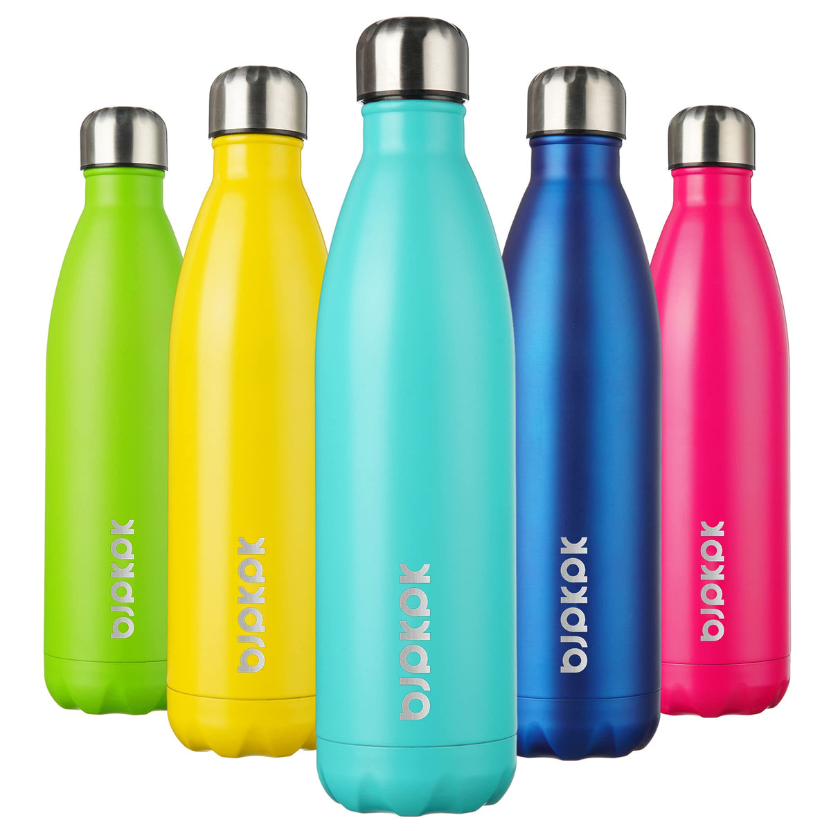 BJPKPK 12 oz Small Mini Water Bottle, Insulated Stainless Steel Flask