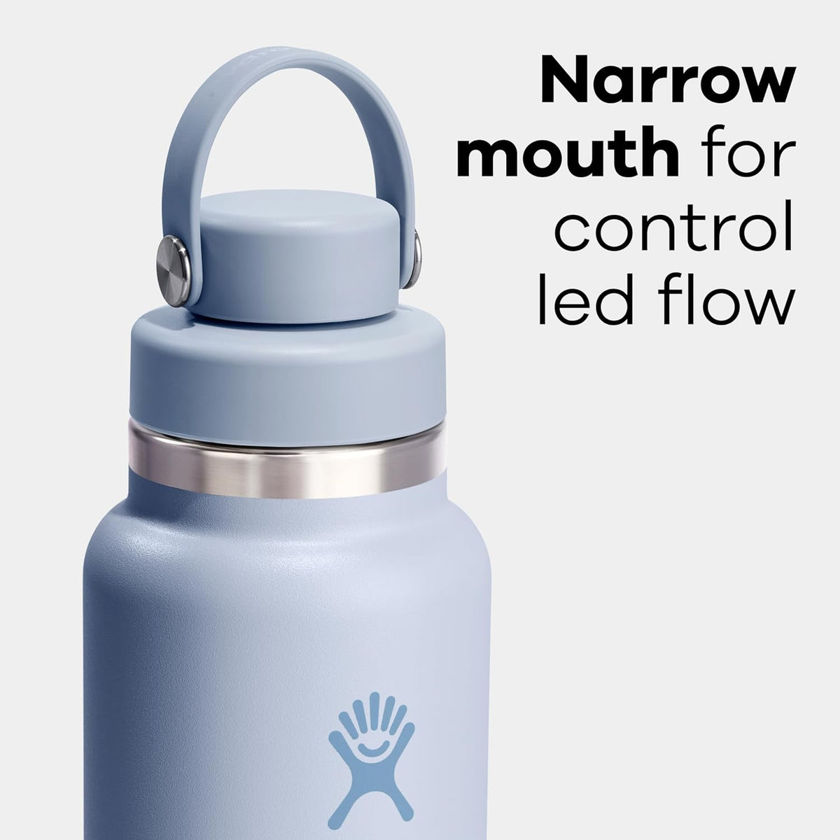 Hydro Flask Water Bottle - Insulated Stainless Steel - Wide Mouth Chug Lid, Non Spill, Leakproof in 40 Oz Tonal Trillium Pink