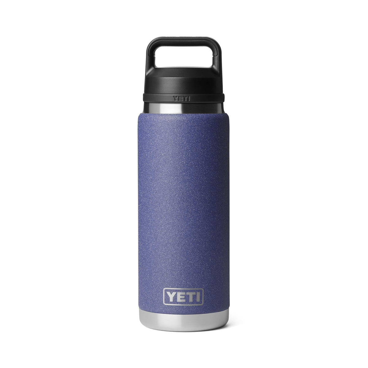YETI Rambler 26 oz Bottle, Vacuum Insulated, Stainless Steel with Chug Cap, Black