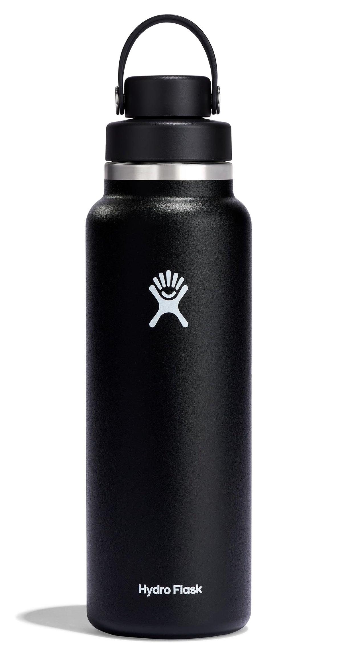 Hydro Flask Water Bottle - Insulated Stainless Steel - Wide Mouth Chug Lid, Non Spill, Leakproof in 40 Oz Tonal Trillium Pink