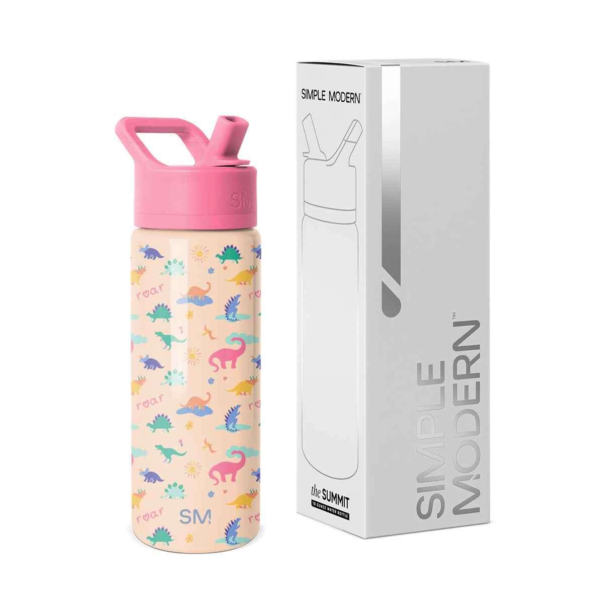 Simple Modern Kids Water Bottle & Toddler Cup | 14oz | Sports