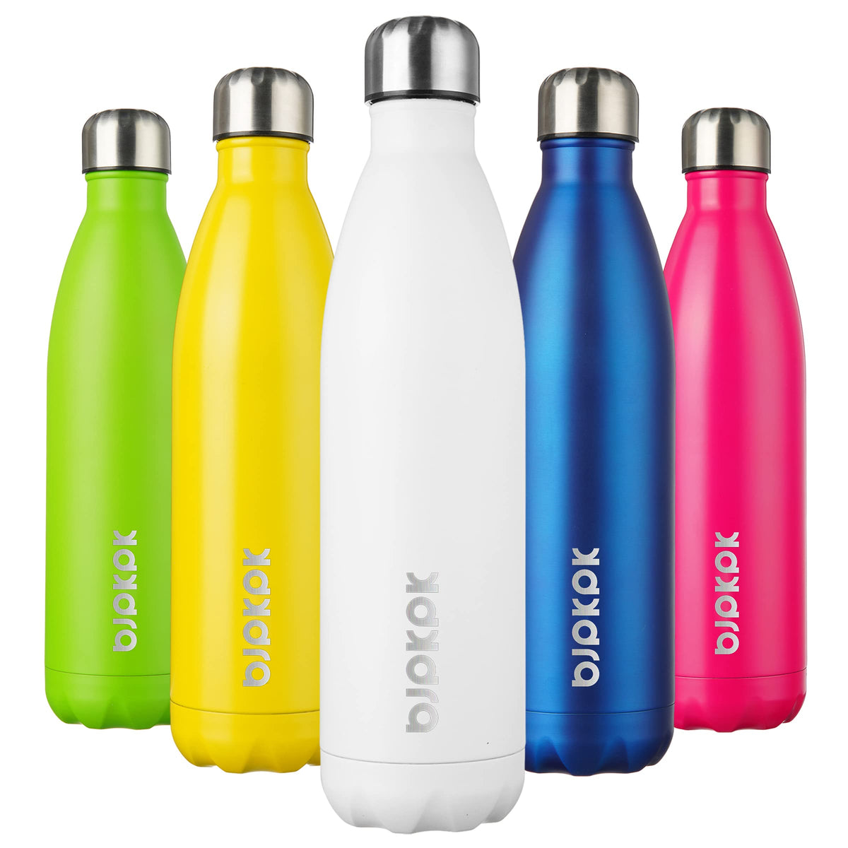 BJPKPK 12 oz Small Mini Water Bottle, Insulated Stainless Steel Flask