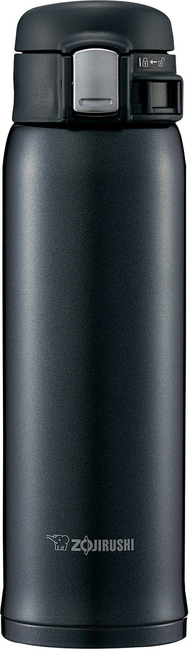 Zojirushi SM-SA60BA Stainless Steel Vacuum Insulated Mug, 1 Count (Pack of 1), Black, 20 oz.