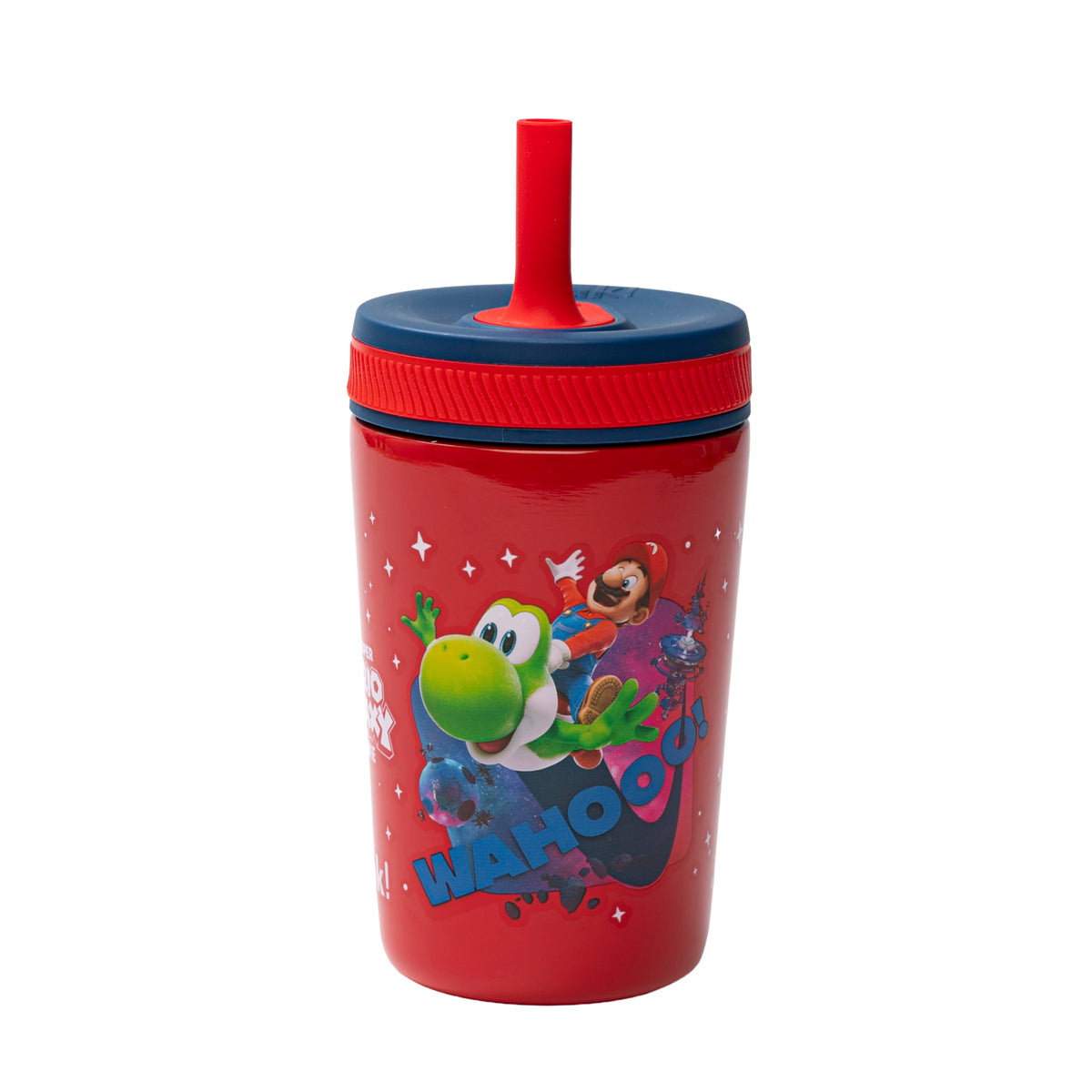 Zak Designs Spaceships Kelso 12oz Stainless Steel Leak-Proof Toddler Cup
