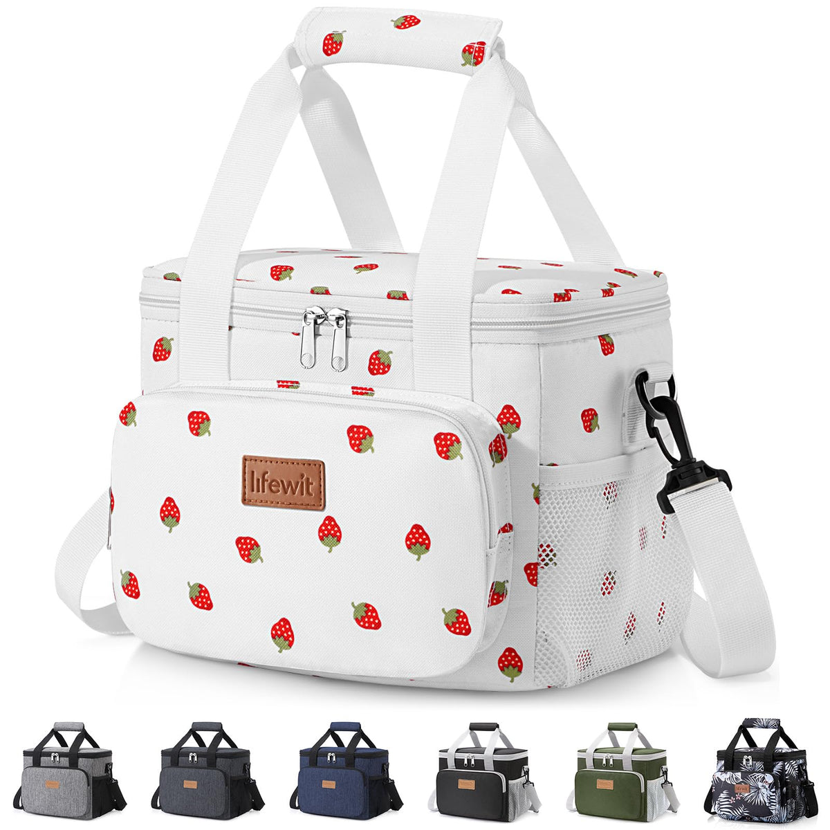 Lifewit Insulated Lunch Box for Men, Lunch Bag Cooler Women, 32-Can 20L