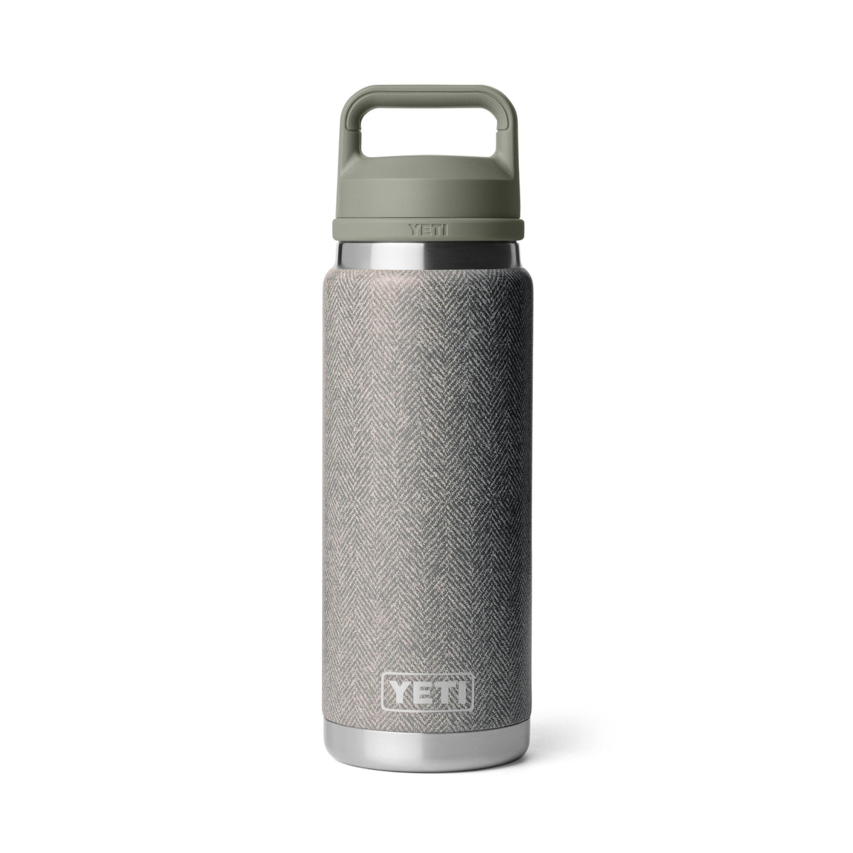YETI Rambler 26 oz Bottle, Vacuum Insulated, Stainless Steel with Chug Cap, Black