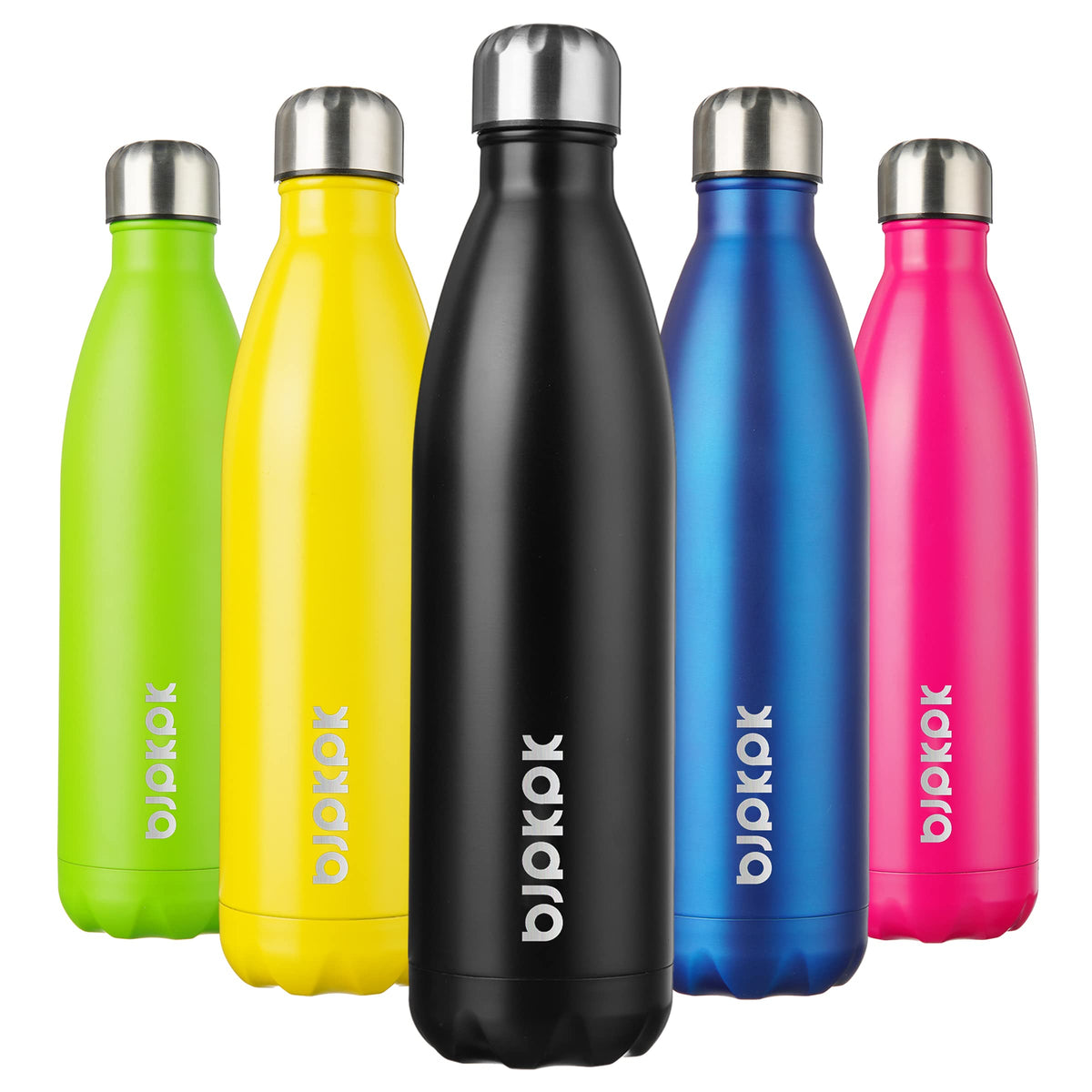 BJPKPK 12 oz Small Mini Water Bottle, Insulated Stainless Steel Flask