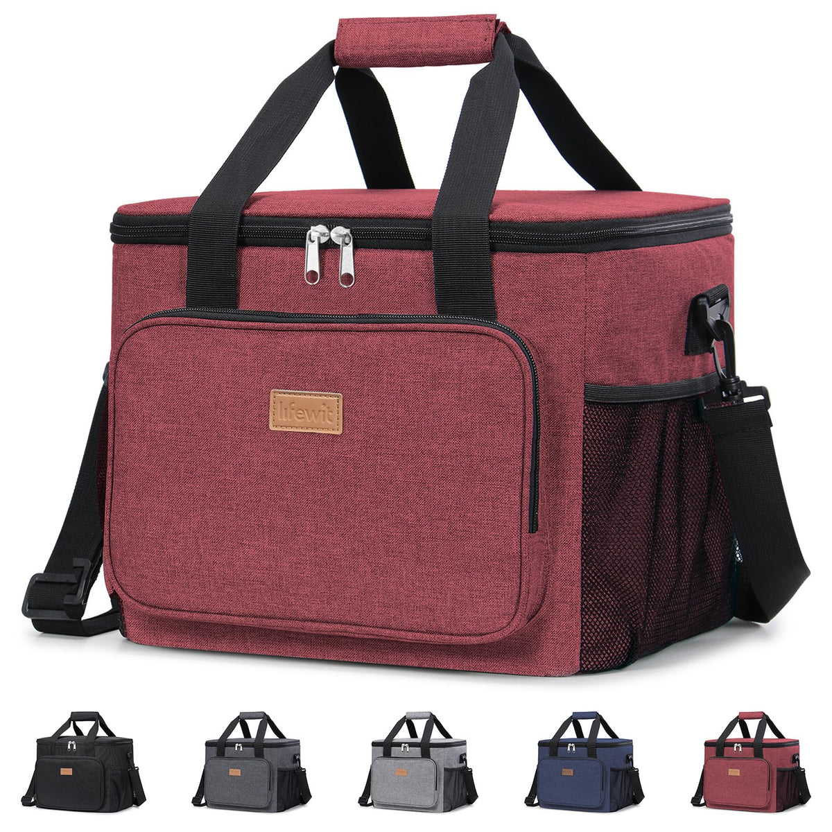 Lifewit Insulated Lunch Box for Men, Lunch Bag Cooler Women, 32-Can 20L