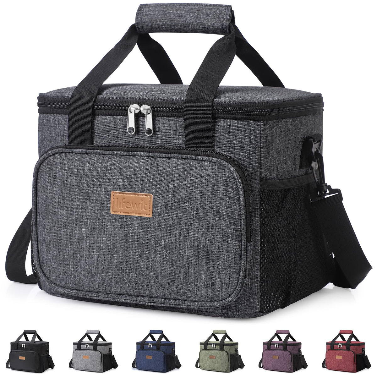 Lifewit Insulated Lunch Box for Men, Lunch Bag Cooler Women, 32-Can 20L