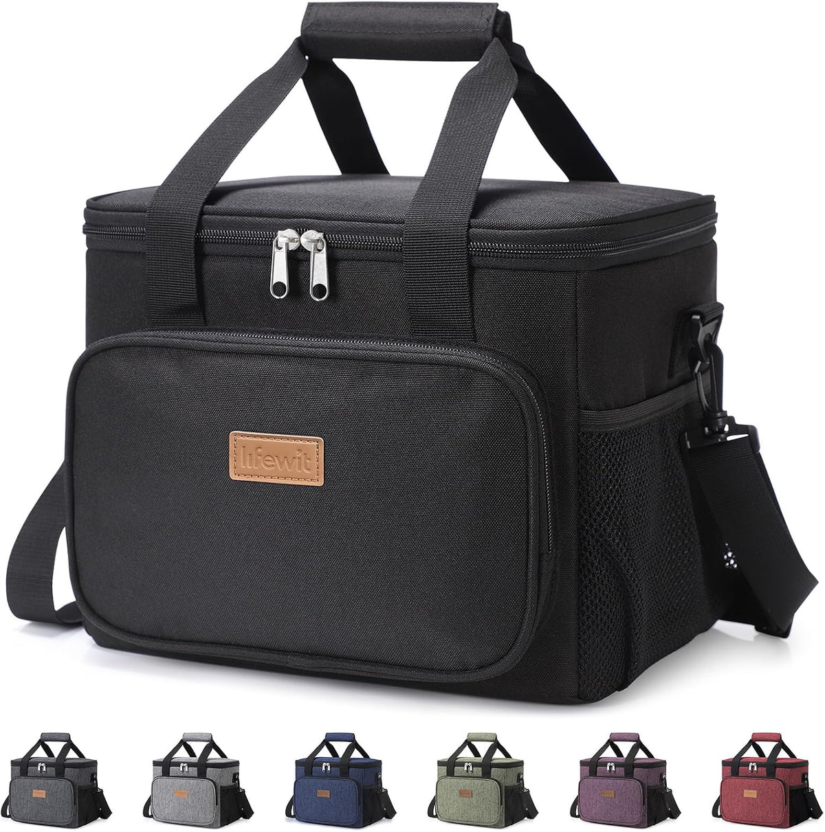 Lifewit Insulated Lunch Box for Men, Lunch Bag Cooler Women, 32-Can 20L