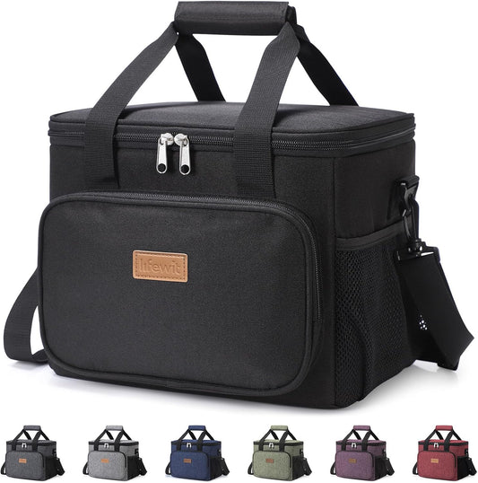 Lifewit Insulated Lunch Box for Men, Lunch Bag Cooler Women, 32-Can 20L
