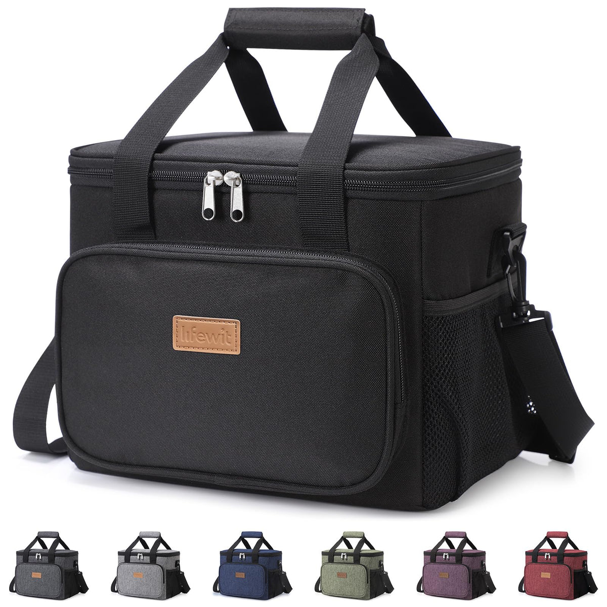 Lifewit Insulated Lunch Box for Men, Lunch Bag Cooler Women, 32-Can 20L