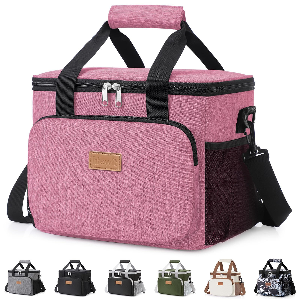 Lifewit Insulated Lunch Box for Men, Lunch Bag Cooler Women, 32-Can 20L