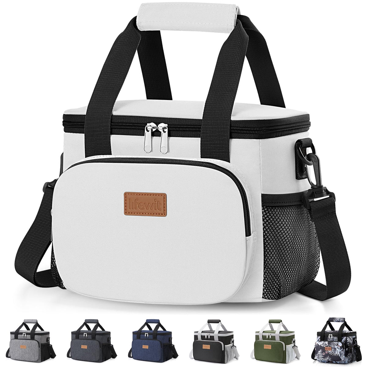 Lifewit Insulated Lunch Box for Men, Lunch Bag Cooler Women, 32-Can 20L