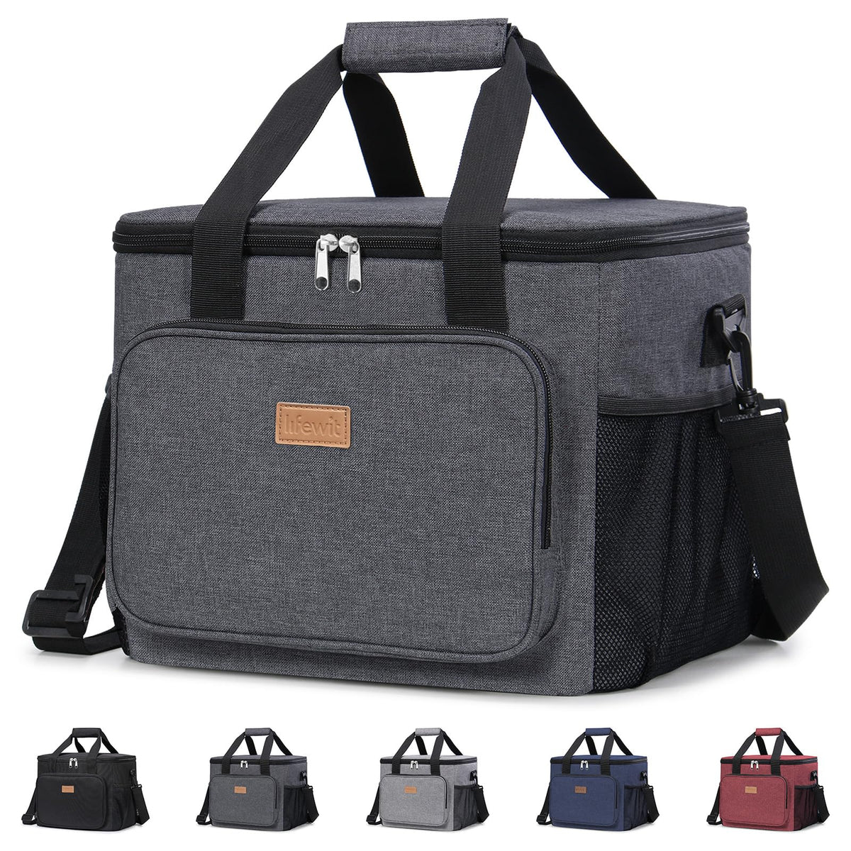 Lifewit Insulated Lunch Box for Men, Lunch Bag Cooler Women, 32-Can 20L