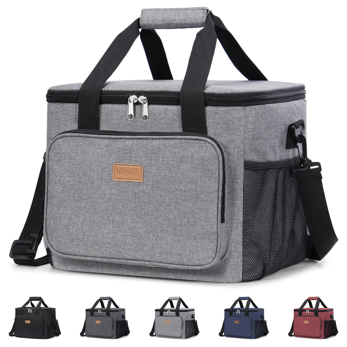 Lifewit Insulated Lunch Box for Men, Lunch Bag Cooler Women, 32-Can 20L