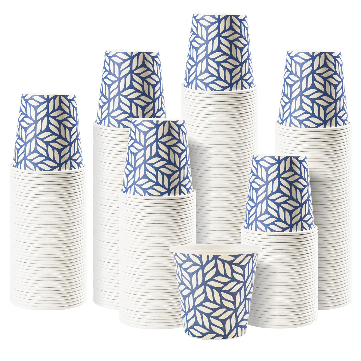 RACETOP 3 oz Bathroom Paper Cups, 100 Pack, Disposable Mouthwash Cups