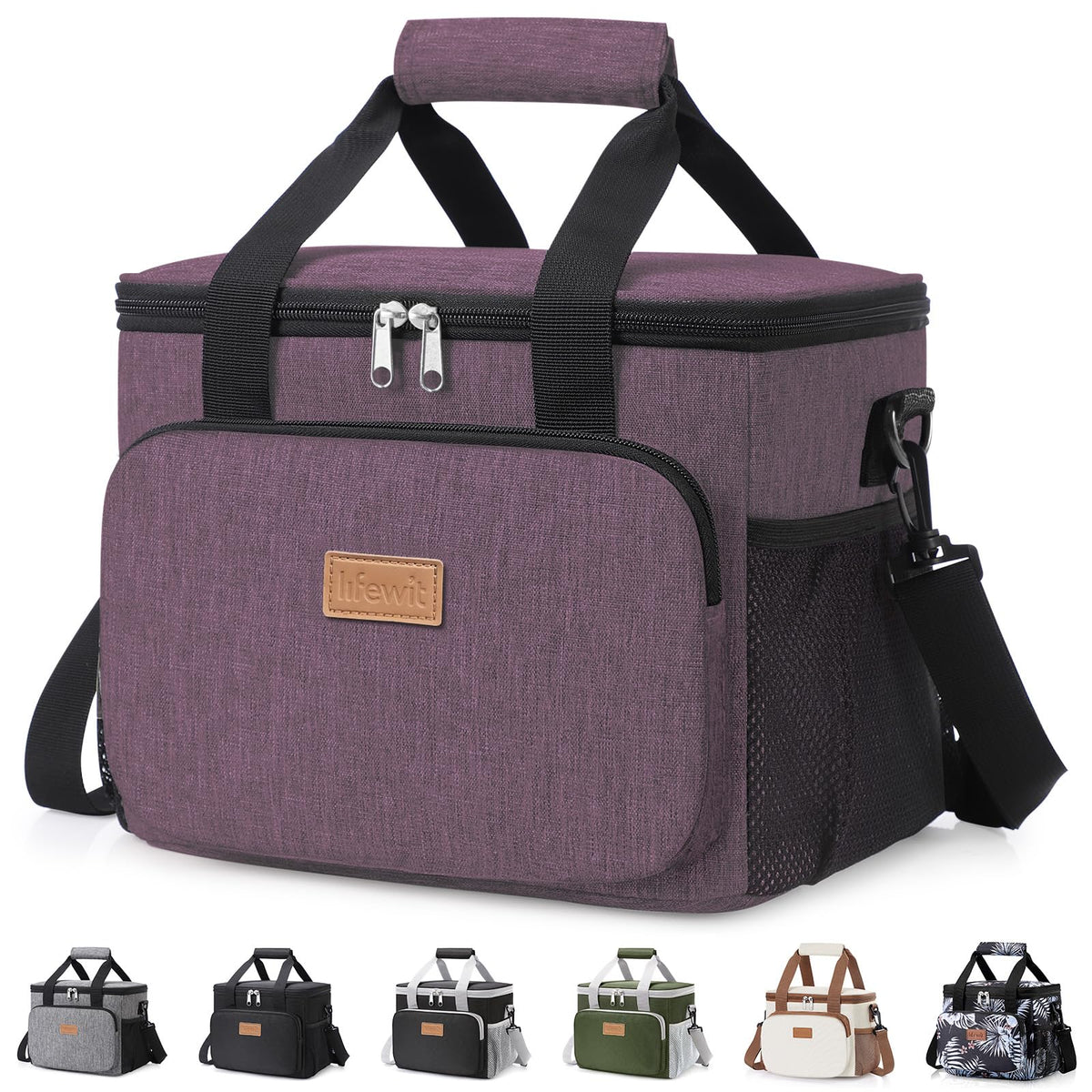 Lifewit Insulated Lunch Box for Men, Lunch Bag Cooler Women, 32-Can 20L