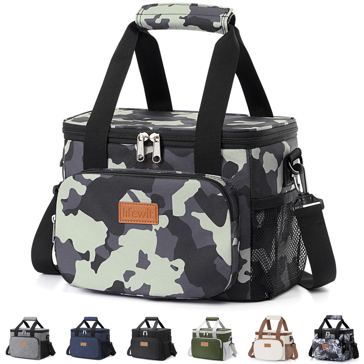 Lifewit Insulated Lunch Box for Men, Lunch Bag Cooler Women, 32-Can 20L