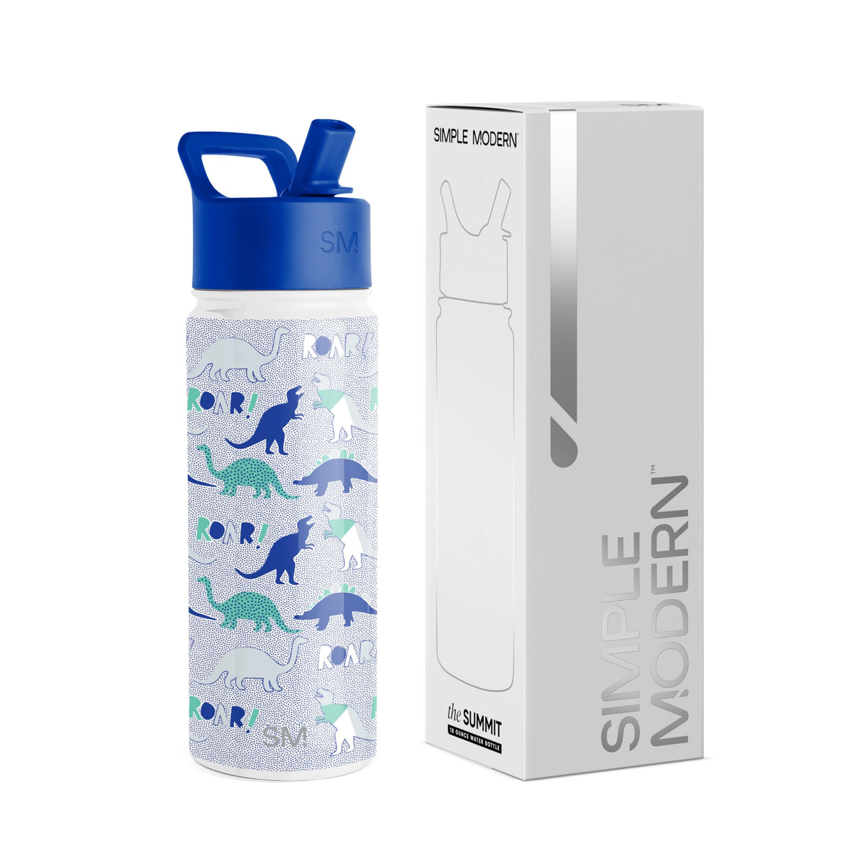 Simple Modern Kids Water Bottle & Toddler Cup | 14oz | Sports