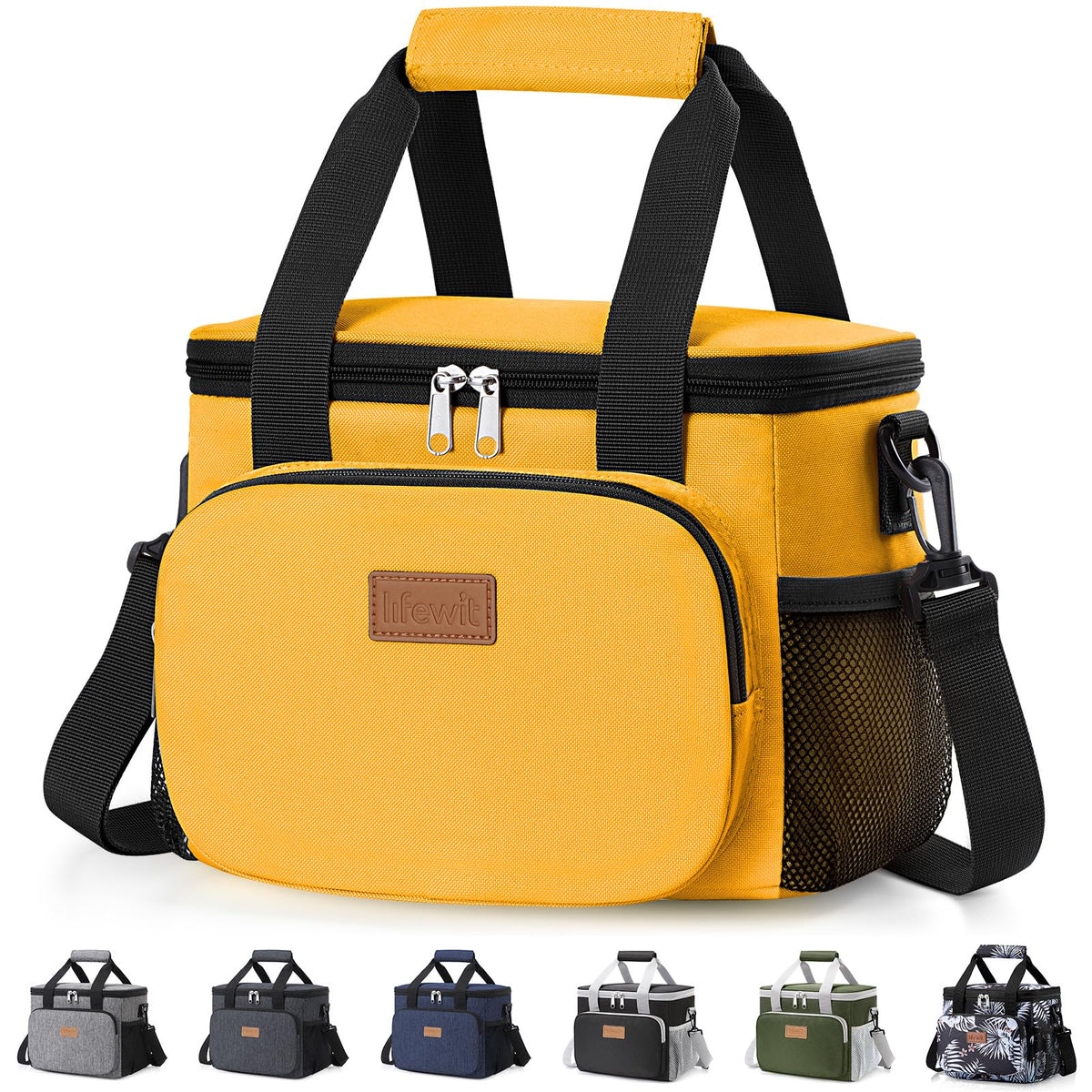 Lifewit Insulated Lunch Box for Men, Lunch Bag Cooler Women, 32-Can 20L
