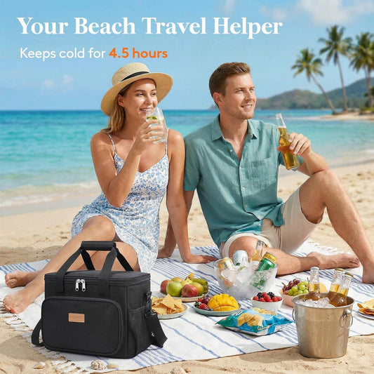Lifewit Insulated Lunch Box for Men, Lunch Bag Cooler Women, 32-Can 20L