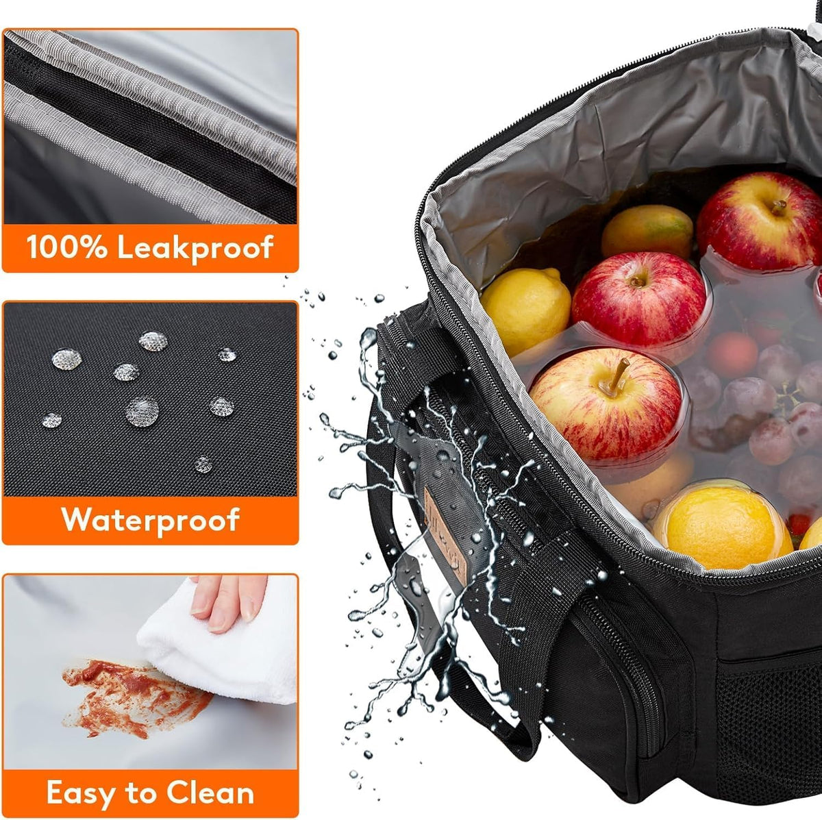 Lifewit Insulated Lunch Box for Men, Lunch Bag Cooler Women, 32-Can 20L