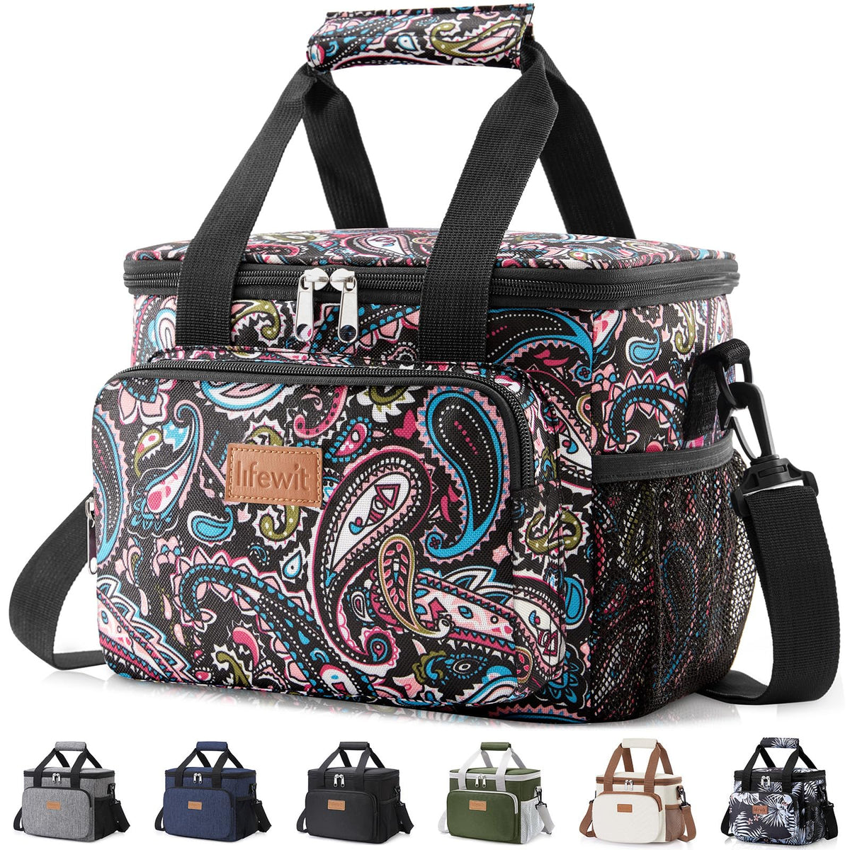 Lifewit Insulated Lunch Box for Men, Lunch Bag Cooler Women, 32-Can 20L